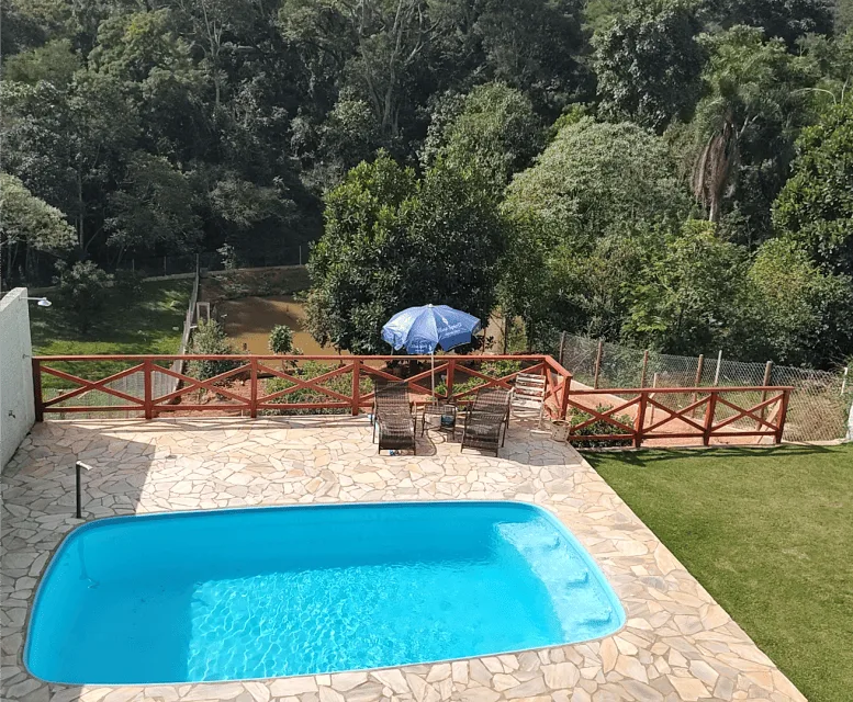 Chácara Com Lago Piscina Em Mairinque 01